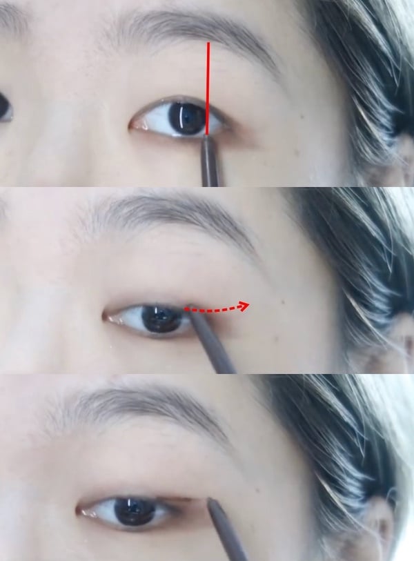 單眼皮「淡眼妝」教學！詳解單眼皮＆腫泡眼眼妝重點，眼線、下眼影這樣畫乾淨不吃妝