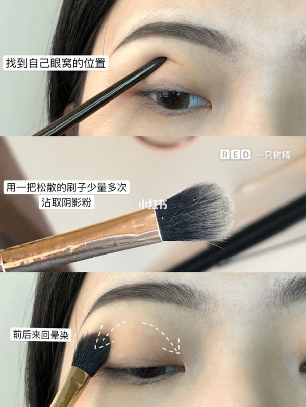 單眼皮「淡眼妝」教學！詳解單眼皮＆腫泡眼眼妝重點，眼線、下眼影這樣畫乾淨不吃妝