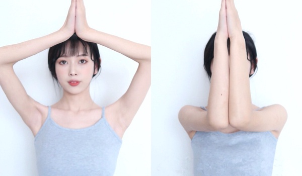 輕鬆消除副乳必學！4個改善副乳、胸外擴運動，胸型更飽滿、兩週瘦蝴蝶袖有感