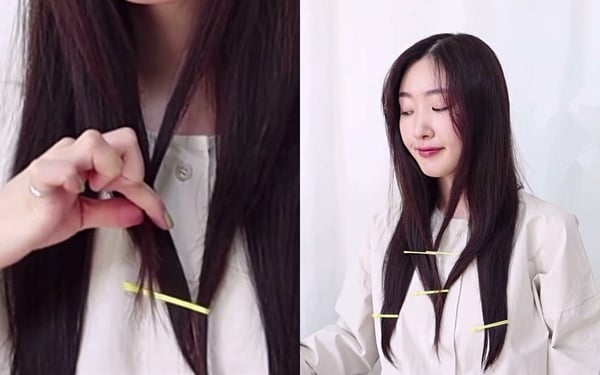中長髮、中短髮居家剪法教學！韓國髮型師親授簡單剪髮技巧，手殘也可以剪出層次感髮型