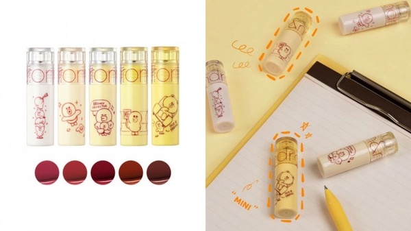 2021必入手彩妝聯名商品推薦5：ROMAND x Line Friends聯名彩妝