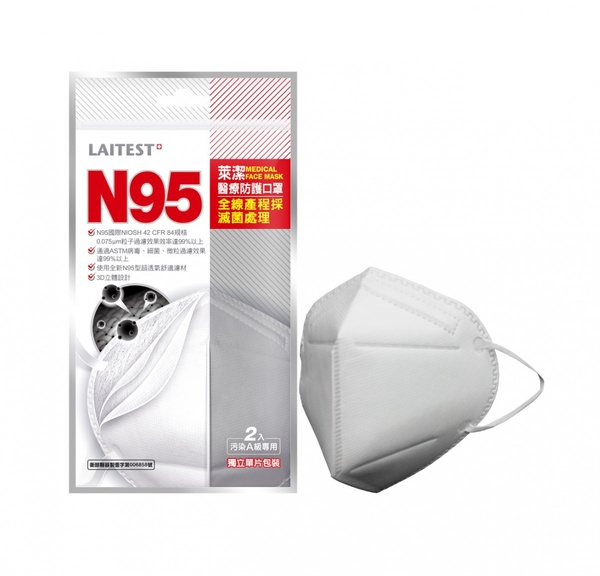 最高規格防疫！萊潔「N95醫療口罩」即日起超商開賣，絕美新色「牛仔蜜粉黃」同步登場