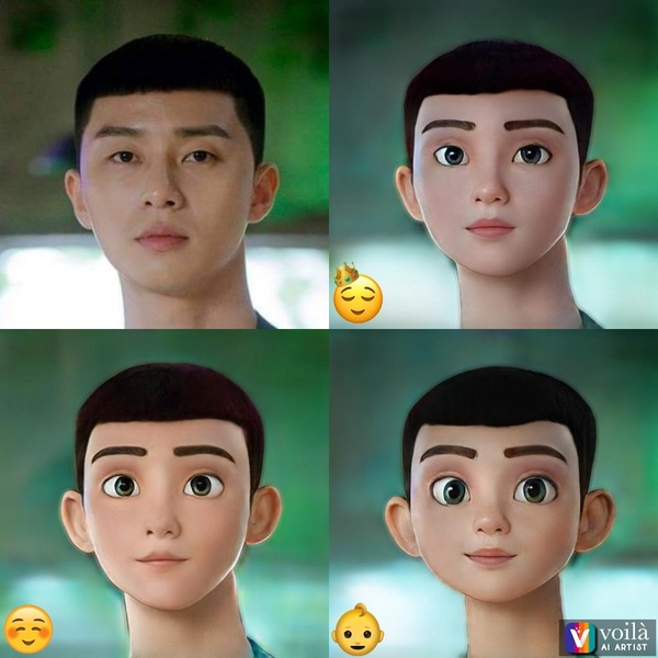 15位韓劇男神迪士尼Q版卡通頭貼！朴寶劍張基龍高帥，徐仁國李準基超不像，他的最崩！