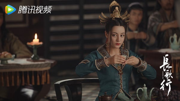 網評2021上半年最美古裝女神TOP 2:迪麗熱巴 飾演《長歌行》李長歌