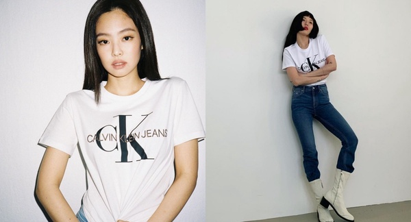 2021韓星私服Logo T恤推薦！Jennie、泫雅都愛CK，這款更是千元有找