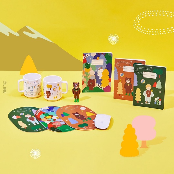 LINE FRIENDS「Studio B系列」登場！聯名韓國文創品牌，Second Morning、CBB都太可愛