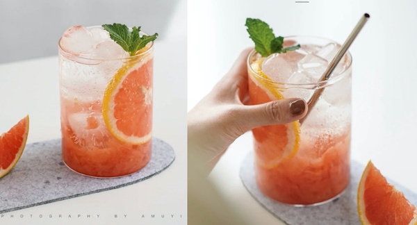 美到冒泡！「IG爆紅氣泡飲」DIY食譜大公開，少女粉蜜桃、蜂蜜葡萄柚零難度好上手