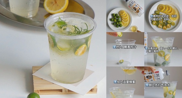 美到冒泡！「IG爆紅氣泡飲」DIY食譜大公開，少女粉蜜桃、蜂蜜葡萄柚零難度好上手