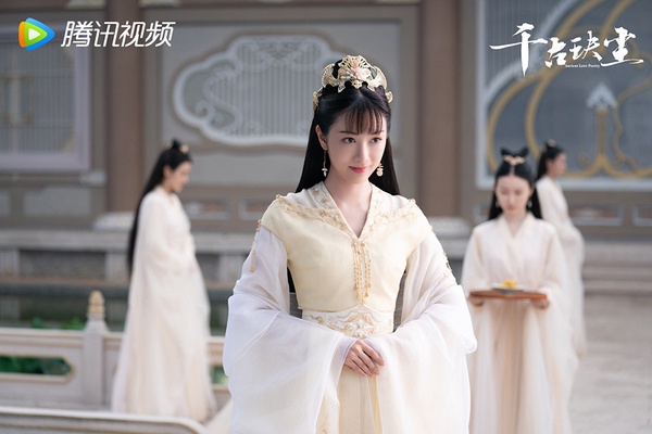 古裝劇《千古玦塵》古裝女神8:鐘祺 飾演 景昭