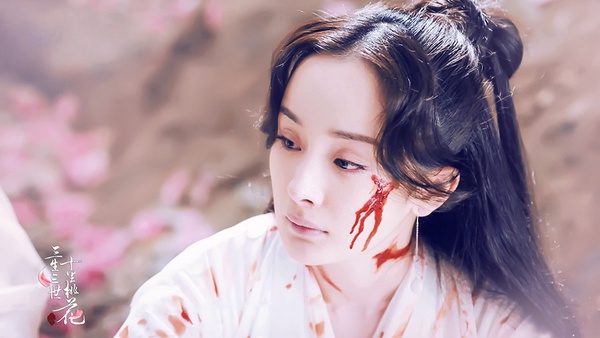 網評最愛的古裝仙俠劇女主TOP 1：楊冪 飾演《三生三世十里桃花》白淺