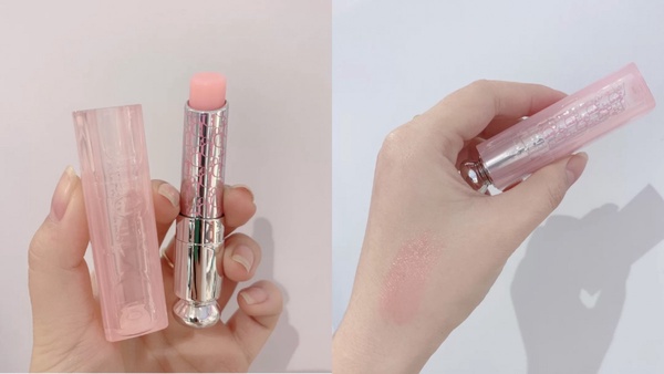 BLACKPINK Jisoo同款護唇膏： Dior 迪奧癮誘粉漾潤唇膏,NT.1250