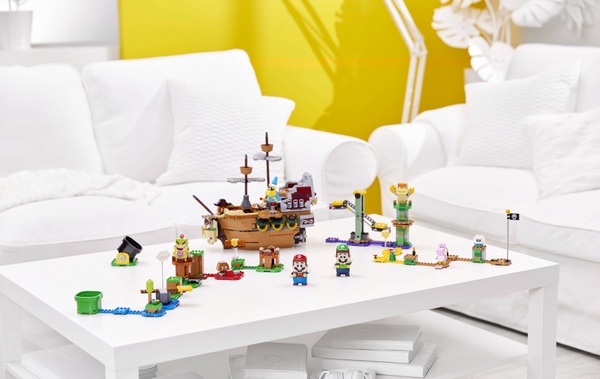 LEGO「路易吉互動人偶」全新登場！樂高瑪利歐雙人模式上線，四款瑪利歐擴充盒組也必收
