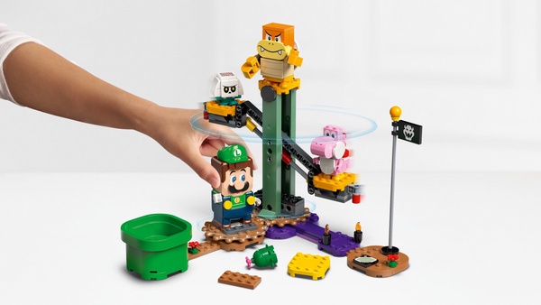 LEGO「路易吉互動人偶」全新登場！樂高瑪利歐雙人模式上線，四款瑪利歐擴充盒組也必收
