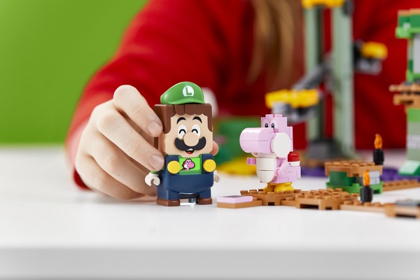 LEGO「路易吉互動人偶」全新登場！樂高瑪利歐雙人模式上線，四款瑪利歐擴充盒組也必收