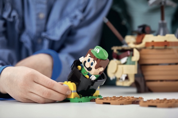 LEGO「路易吉互動人偶」全新登場！樂高瑪利歐雙人模式上線，四款瑪利歐擴充盒組也必收