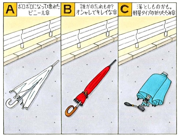 超神準潛意識心理測驗！選擇一把雨傘，測出你不為人知的性格缺點