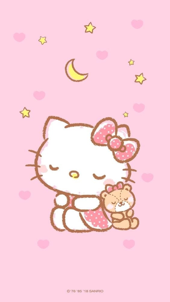 Hello Kitty 手機桌布推薦 Top15！超夢幻凱蒂貓現身螢幕，每天治癒眼球好舒心～