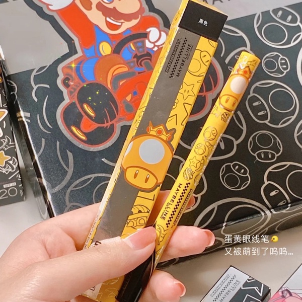 「MAYBELLINE x 瑪利歐聯名彩妝」巨可愛！小金蓋、FITme粉底換上新包裝，遊戲控快收藏