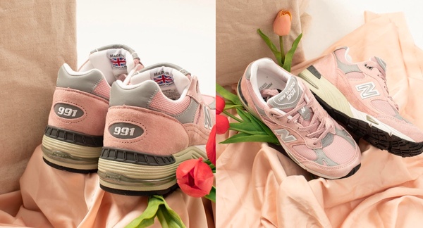 2021玫瑰粉球鞋推薦!New Balance991、FILA立體繡花美哭,這款連鞋盒也是夢幻粉!