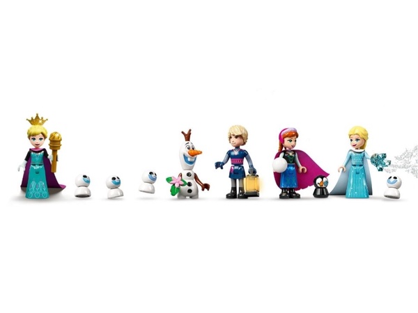 LEGO推絕美「冰雪奇緣艾莎城堡」積木組！雪白冰晶配色太夢幻，還隨附艾莎、安娜小公仔
