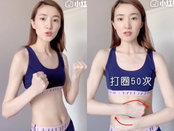 懶人瘦小腹靠穴道按摩！5招高效「瘦腰按摩」肚子快速變平坦，水桶腰、產後小腹都有解