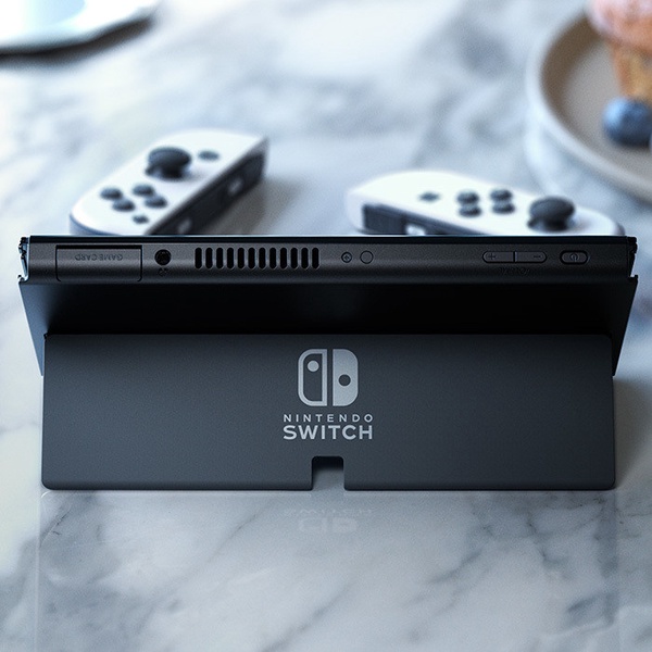任天堂新推出「白色Switch主機」！絕美白色主機太有質感，新型7吋OLED螢幕功能再升級
