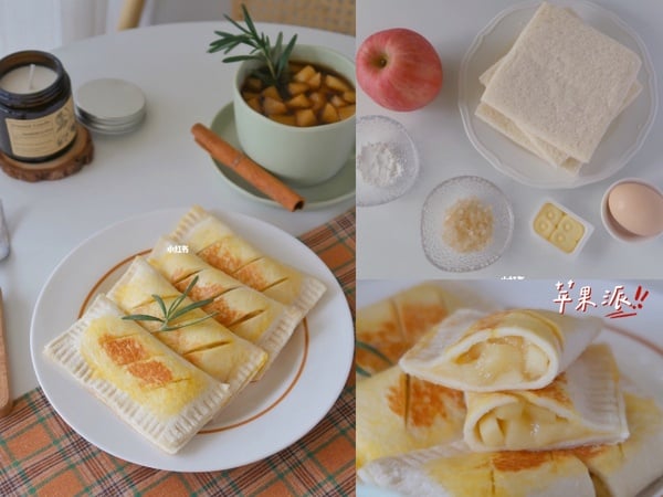 防疫期間讓家裡變餐廳！5款「吐司料理」食譜推薦，免烤箱蘋果派、吐司酥條簡單又好吃