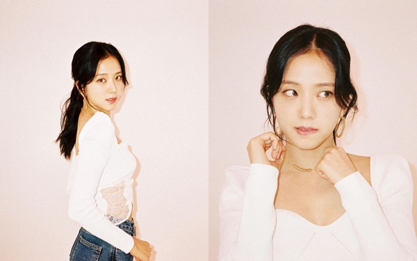 8位女星「復古方領穿搭」範本！趙露思、秦嵐穿法遮肉又小臉，ROSÉ、IU仙氣逼人