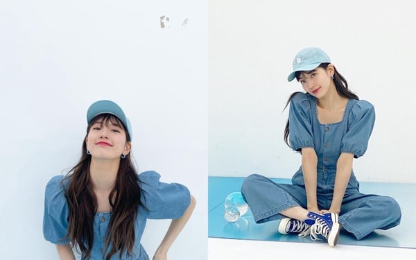 8位女星「復古方領穿搭」範本！趙露思、秦嵐穿法遮肉又小臉，ROSÉ、IU仙氣逼人