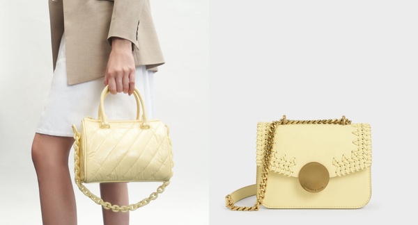 2021「 蜜糖奶油黃」包包特搜!小CK、MJ配色太嫩,Burberry、Celine腋下包韓星都在揹