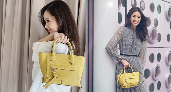 2021「 蜜糖奶油黃」包包特搜!小CK、MJ配色太嫩,Burberry、Celine腋下包韓星都在揹