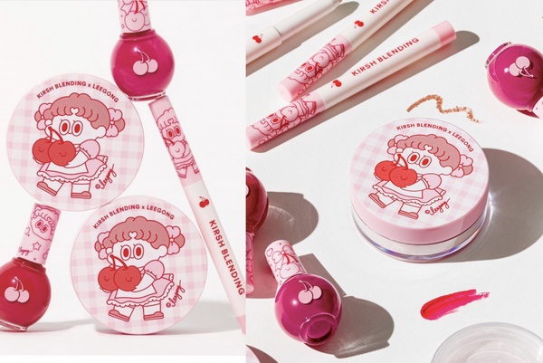 夏日「櫻桃彩妝」推薦！COLOURPOP 、花知曉、KIRSH BLENDING X LEEGONG聯名登場！