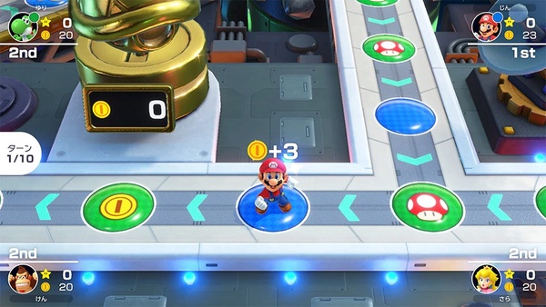 任天堂Switch新推出《瑪利歐派對：巨星登場》！瑪利歐派對系列新作，收錄逾百種小遊戲