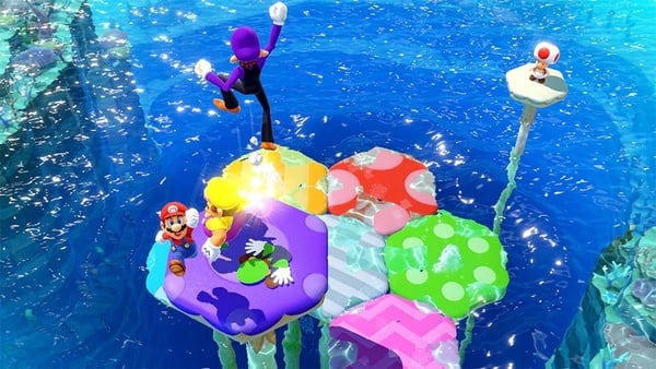 任天堂Switch新推出《瑪利歐派對：巨星登場》！瑪利歐派對系列新作，收錄逾百種小遊戲