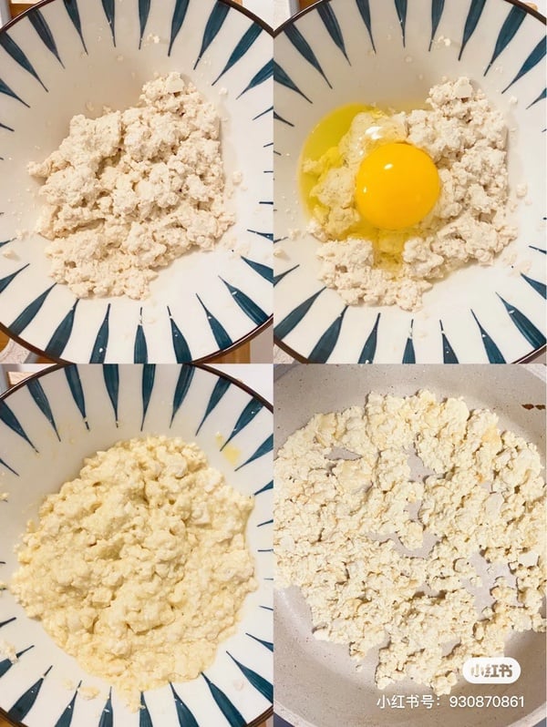 豆腐減脂餐食譜推薦3：無米豆腐炒飯