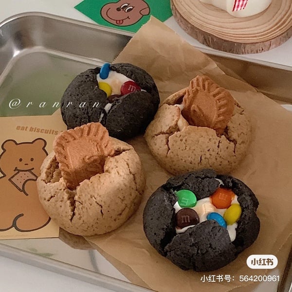 IG洗版超夯「美式軟餅乾」食譜教學！6步驟在家也能輕鬆做，成品超好拍