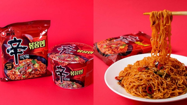 辛拉麵變乾麵！農心推出首款「辛炒麵」，無湯辣度翻倍，還有可愛辛字魚板好吸睛