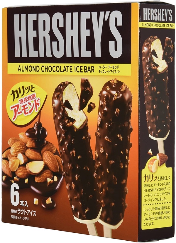 日本熱賣「HERSHEY’S巧克力杏仁脆皮冰棒」台灣開賣！