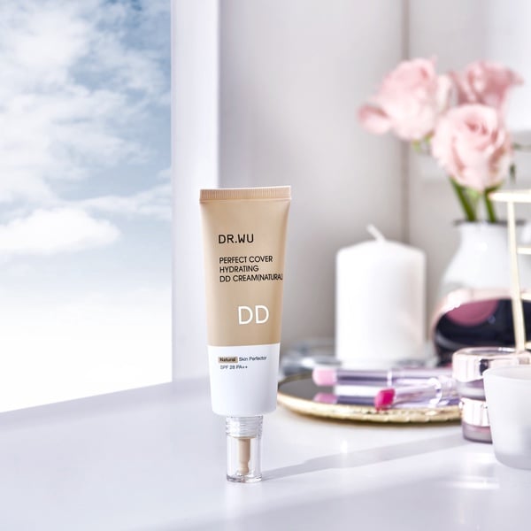 2021潤色防曬妝前乳 推薦4：DR.WU 超完美保濕DD霜 SPF28/PA++ 40ml，NT.950