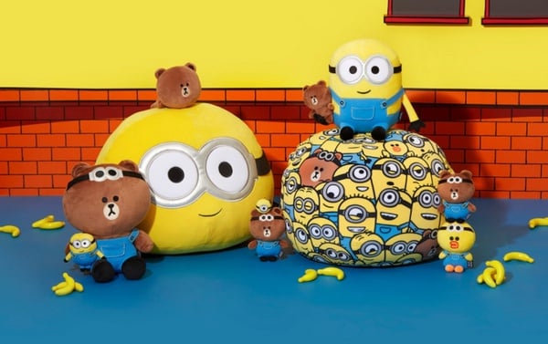 熊大化身小小兵！LINE FRIENDSxMINIONS聯名登場，小小兵行李箱、保冰櫃逾20款等你收藏