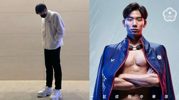 奧運分組第一!游泳王子「王冠閎」太平洋寬肩+六塊腹肌超圈粉,高顏值曹佑寧也認證
