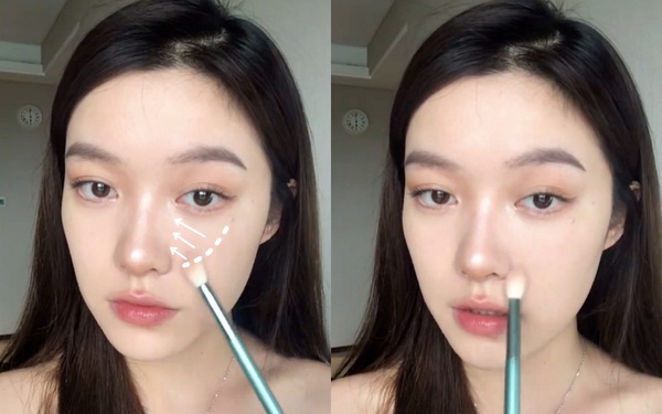 鼻基底凹陷怎麼看?化妝師親授提亮技巧,修飾面中凹陷、填補細紋,顯嫩膨潤感堪比整形
