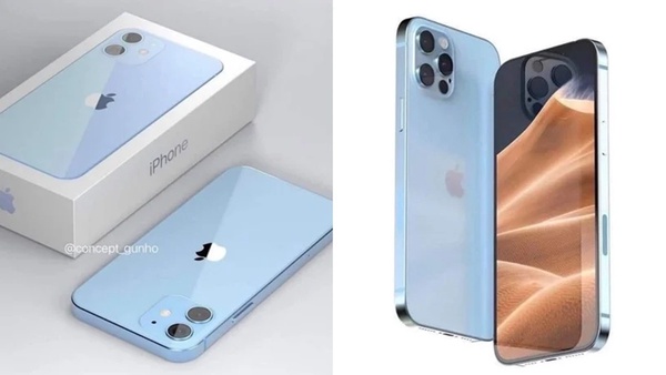 iPhone 13寶寶藍來了？實體顏色曝光美炸天，三眼怪變大小眼，網友：「強迫症受不了」