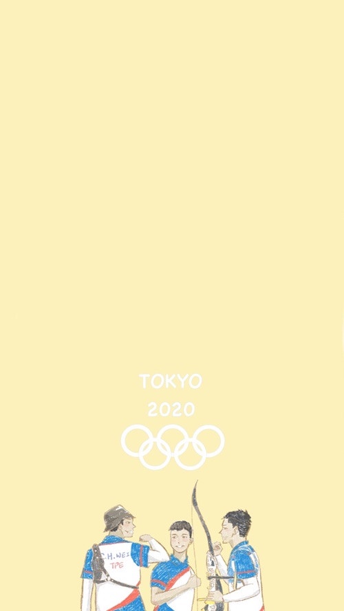 東京奧運手機桌布特搜！手繪小戴、楊勇緯、聖筊CP質感必收，把中華隊在我心中收藏♡