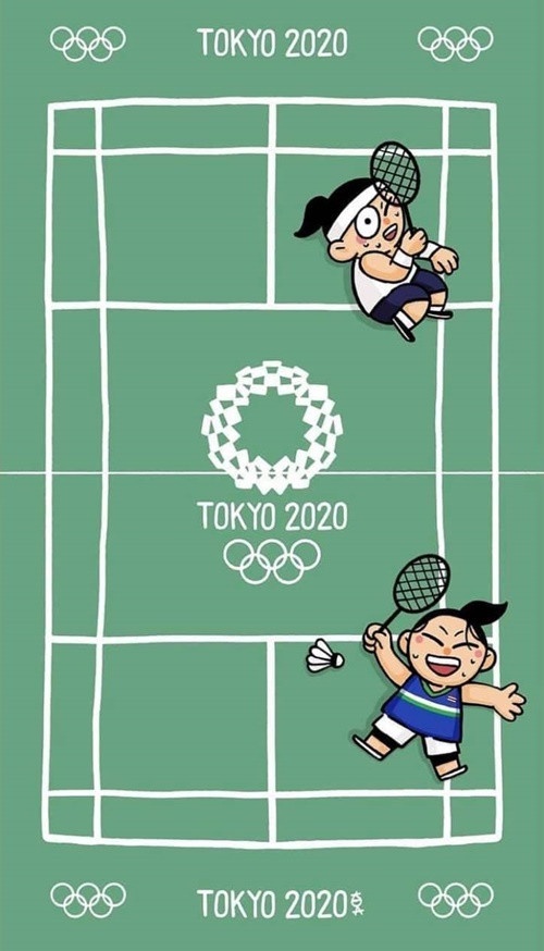 東京奧運手機桌布特搜！手繪小戴、楊勇緯、聖筊CP質感必收，把中華隊在我心中收藏♡
