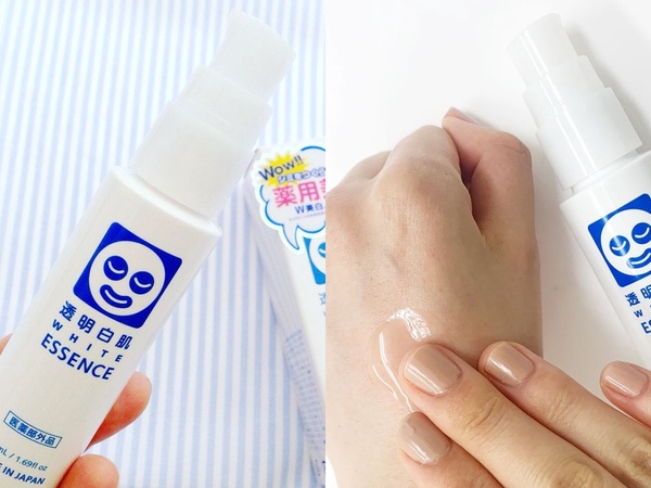 2021美白精華液推薦8：透明白肌 雙效集中嫩白精華液 50ml，NT.2200（約NT.560）