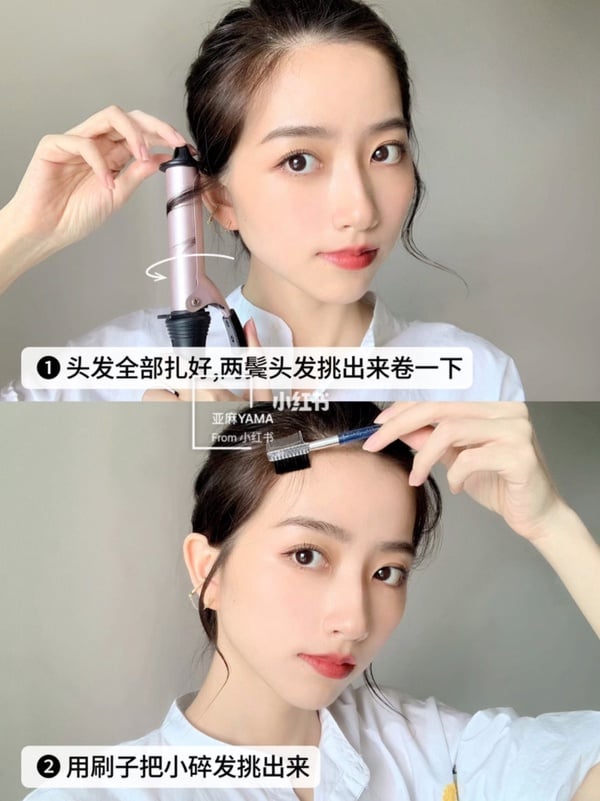 瀏海對了瘦臉無敵！3個綁馬尾後瀏海整理技巧，高顴骨＆太陽穴凹陷被修飾、臉蛋變稚嫩
