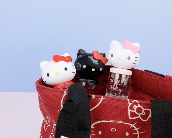 7-11「Hello Kitty造型隨身噴霧儀」這天開賣！紅、黑、粉三色選，Kitty大頭造型超Q