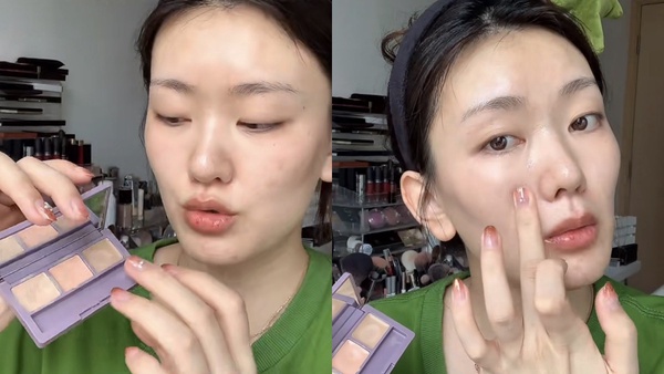夏日必學補妝技巧！戴口罩補妝有玄機，加1步驟底妝服貼透亮，口紅一整天不掉色