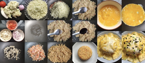低卡「花椰菜飯」食譜大公開！美味西班牙海鮮飯、泡菜培根花椰菜炒飯，減肥必收藏！